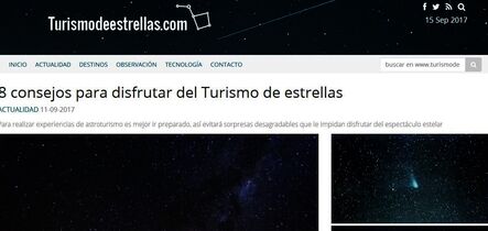 DigitalPress lanza el canal temtico Turismodeestrellascom
